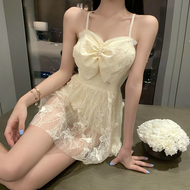 Bộ Đồ Bơi Che Bụng Mỏng Nhẹ Quyến Rũ Cho Nữ