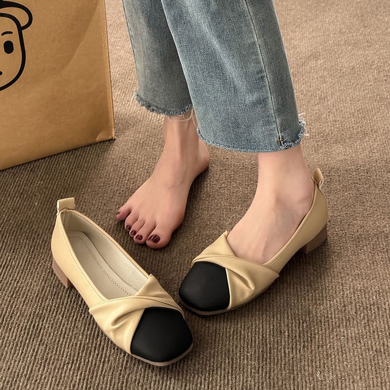 [Bán Chạy] Giày Búp Bê Đế Bằng Phong Cách Mới Cho Nữ