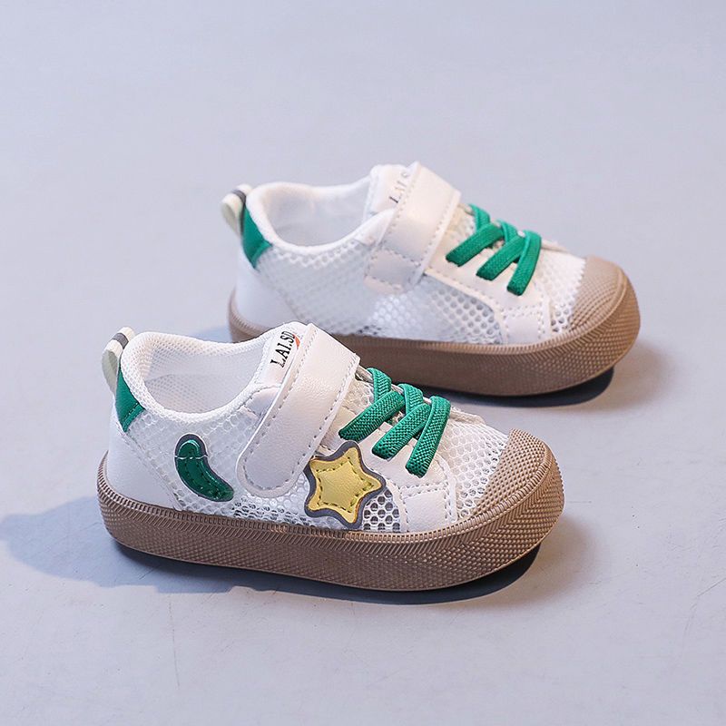 Giày Thể Thao Vải Canvas Chống Trượt Phong Cách Mới Cho Bé Gái