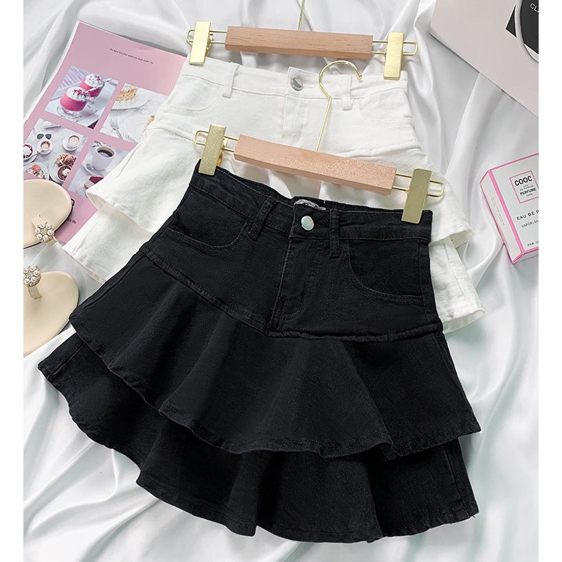 Chân Váy Tầng Viền Xếp Nếp Eo Thun Thời Trang Xuân Hè Phong Cách Phương Tây Cho Bé Gái 23 Tuổi