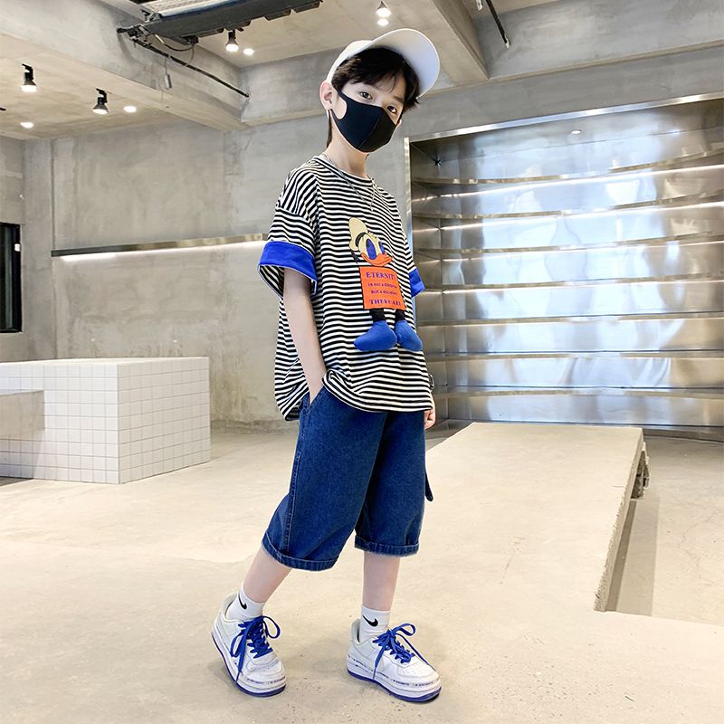 Bộ Quần Áo Mùa Hè Phong Cách Thời Trang Mới 2023 Dành Cho Bé Trai