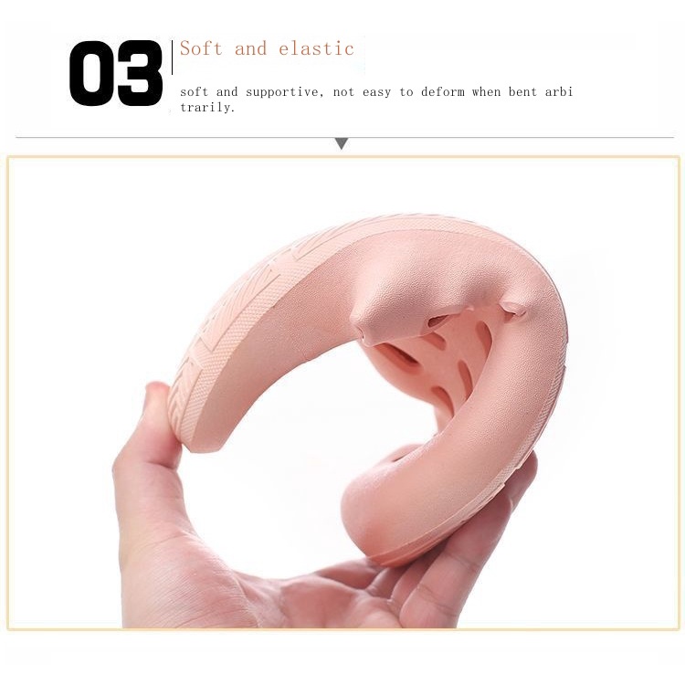 Dép Bít Mũi Đế Mềm Chống Trượt Thoáng Khí Thoải Mái Cho Nữ