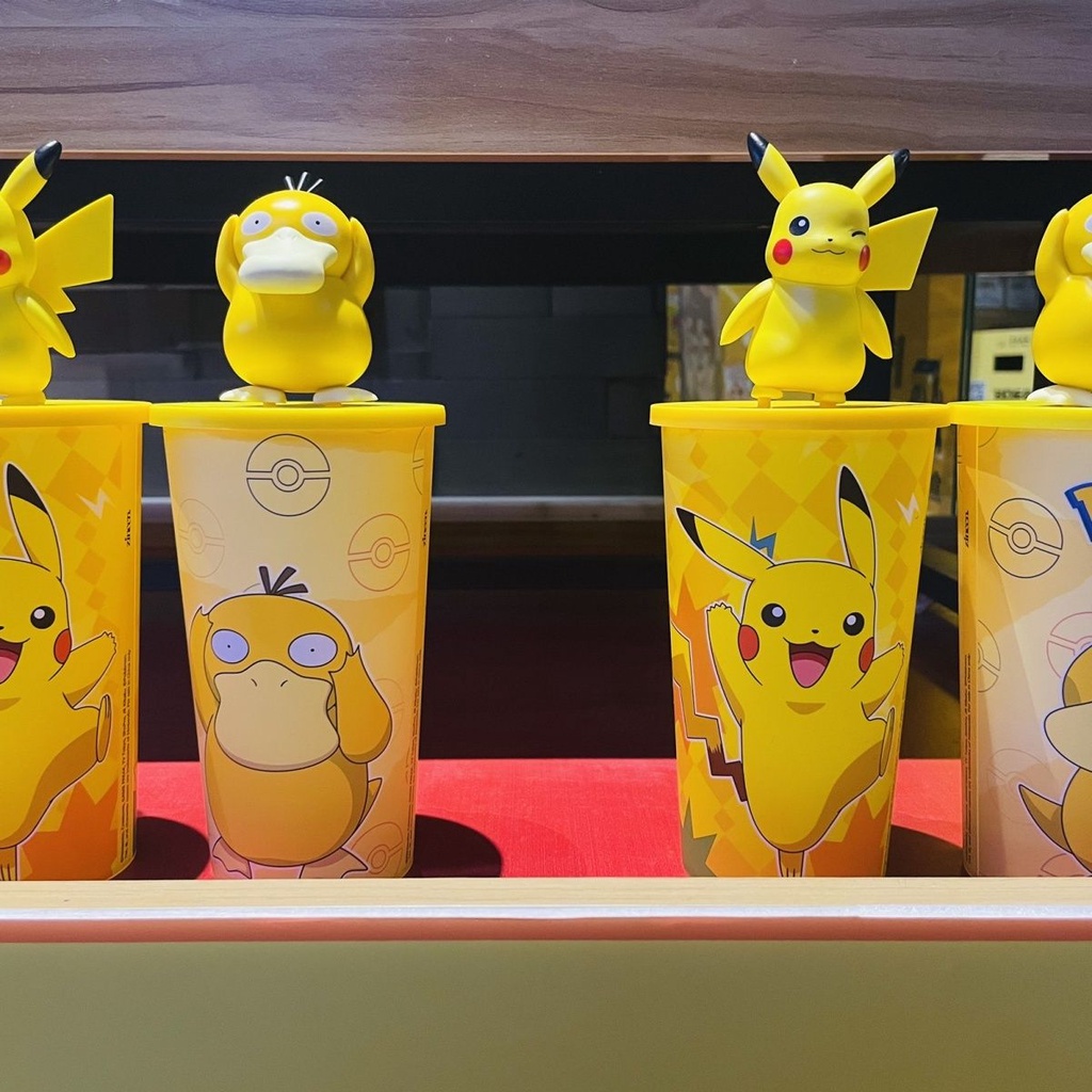 Bình Nước Họa Tiết Hoạt Hình Pokemon Xinh Xắn