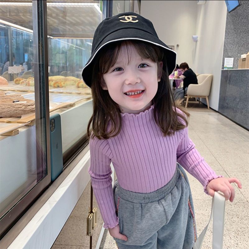 Áo Sweater Dệt Kim Dày Chui Đầu Thời Trang Thu Đông Dễ Phối Đồ Phong Cách Mới Cho Bé Gái