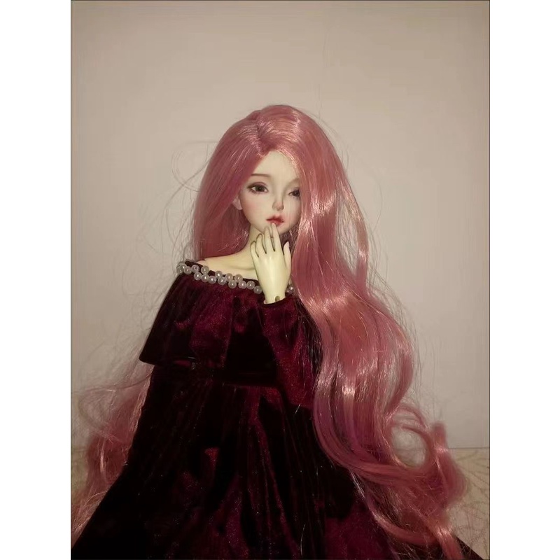 60 cm búp bê yeloli búp bê yeloli búp bê yeloli bé bjd đêm loli tóc giả barbie tóc giả 60 cm tóc giả búp bê yeloli công chúa băng giá bé bjd đêm loli tóc giả barbie tóc giả 8.14