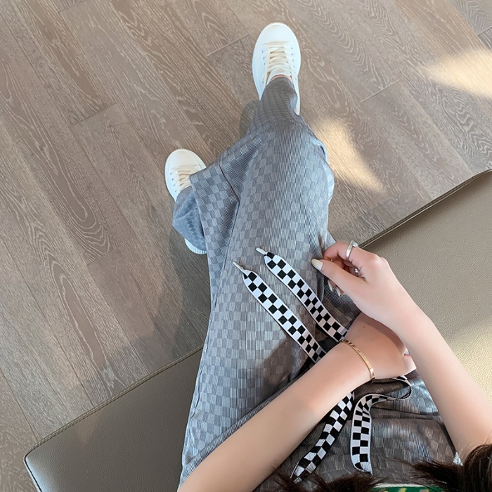 Quần dài NRVP dáng rộng phong cách Hàn Quốc thời trang thể thao