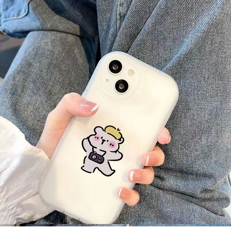Dễ Thương Ốp Điện Thoại tpu Dẻo Họa Tiết Hoạt Hình pochacco Cho iphone 15 11 14 pro 12 13 mini xs max x xr 7 8 6 6s plus se2020