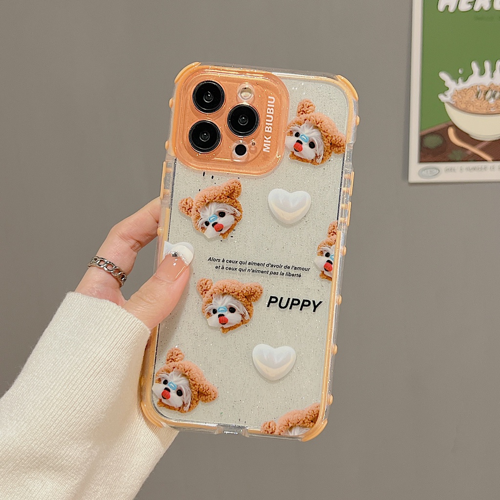 Ốp Điện Thoại tpu Dẻo Trong Suốt Họa Tiết Hoạt Hình Chú Gấu &amp; Ếch Cho iphone 13 14 12 11 pro max