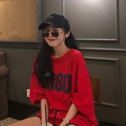 Set Đồ Thể Thao Plus Size Phong Cách Hàn Quốc Cho Nữ