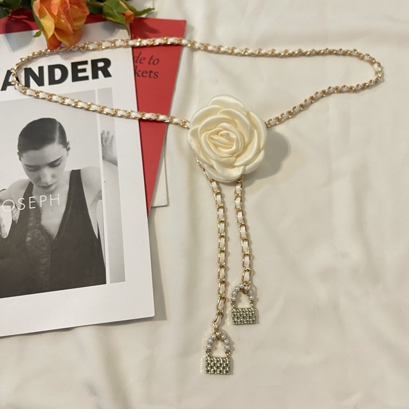 Thắt Lưng Chuỗi Xích Hình Hoa Thời Trang Cho Nữ