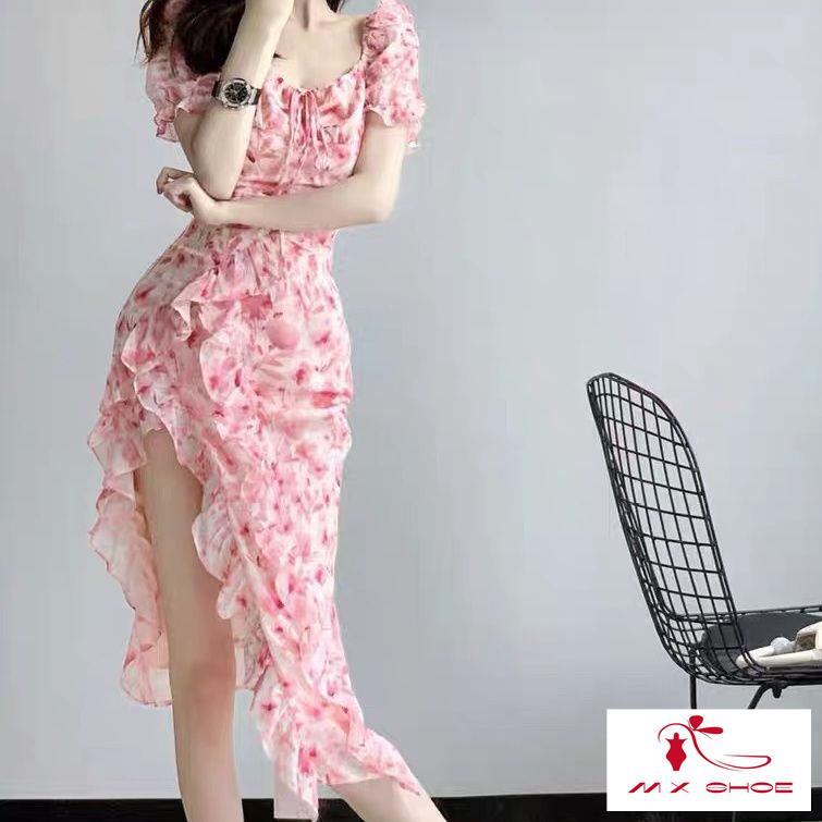 Đầm Hoa Phong Cách Mới 2023 Nhẹ Nhàng Cá Tính Dành Cho Nữ
