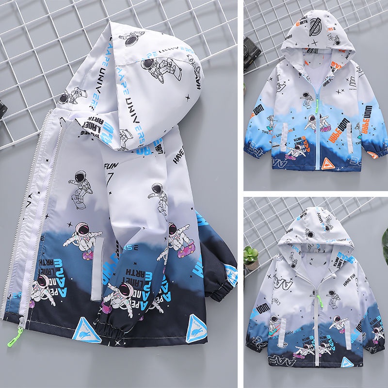 Áo Khoác Chống Gió Phong Cách Thời Trang Mới 2023 Cho Bé Trai