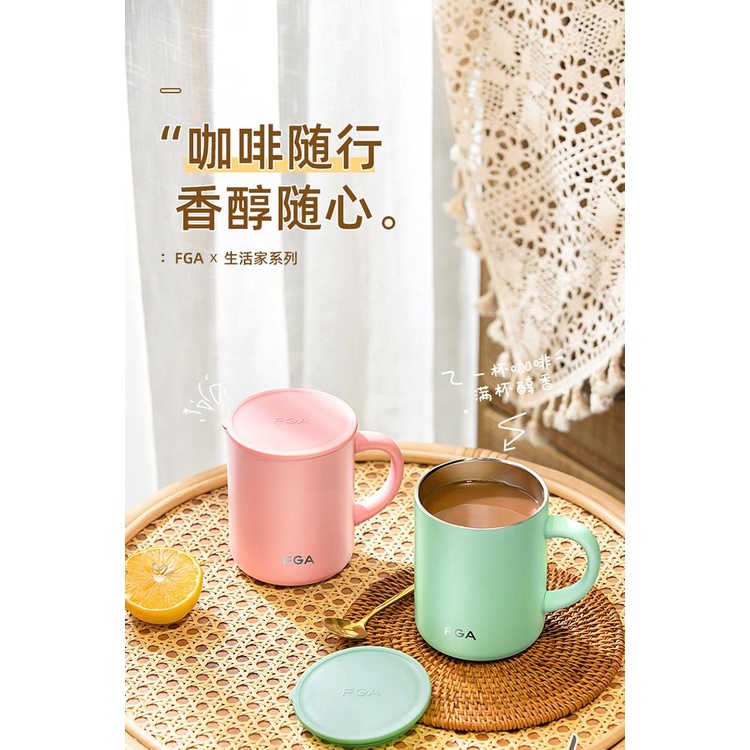 Cốc Cà Phê Bằng Thép Không Gỉ 316 Cách Nhiệt Có Nắp Đậy Tiện Dụng Cho Gia Đình / Văn Phòng