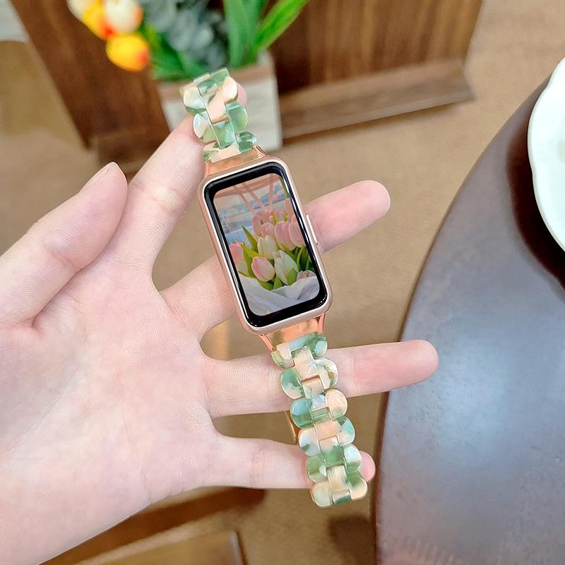 Vòng Đeo Tay Thông Minh Huawei 7 / 6 nfc Bằng Nhựa Resin Phong Cách Thể Thao Thời Trang Cho Nam Và Nữ