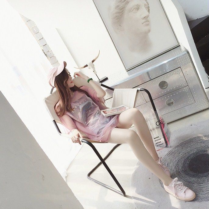 Áo Thun Tay Ngắn Dáng Rộng Chất Liệu Lụa Cao Cấp Thời Trang Mùa Hè Dành Cho Nữ