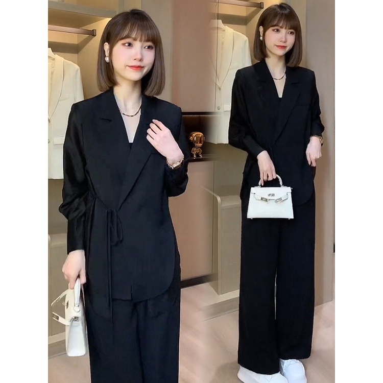 Hàng Bán Chạy Mới Về ~ Quần Ôm Dáng Lưng Cao Phối Dây Cột Phong Cách Hàn Quốc Thời Trang Thường Ngày Cho Nữ