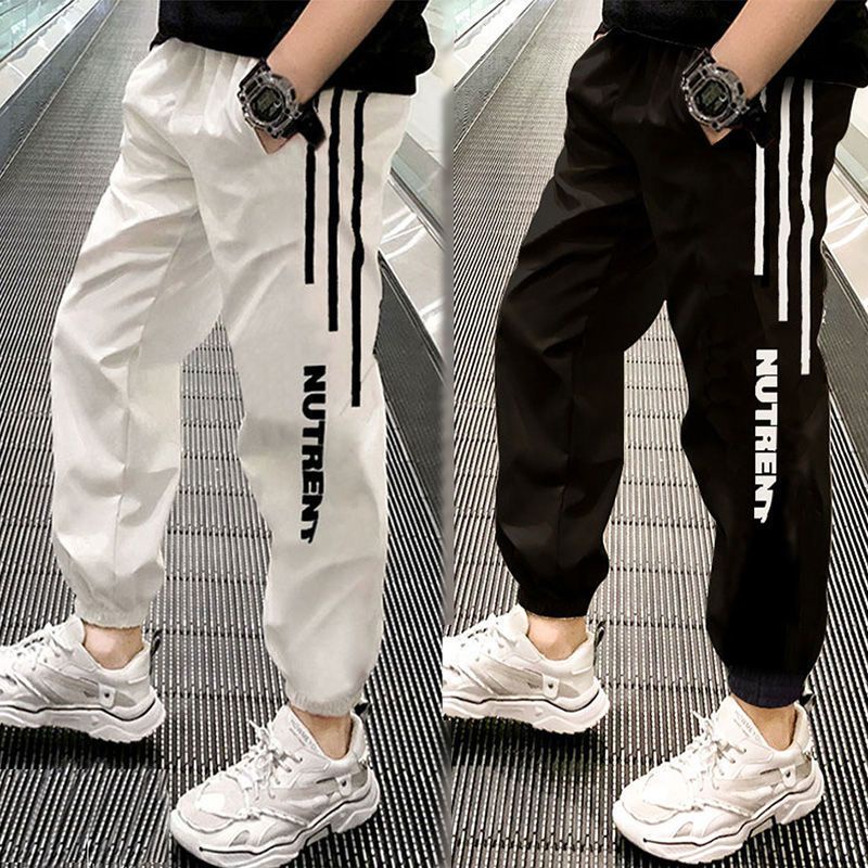 Quần Legging Thể Thao Dáng Rộng Mỏng Nhanh Khô Chống Muỗi Phong Cách Mùa Hè 2023 Dành Cho Bé Trai