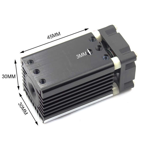Mô Đun laser 650nm 660nm 150mW 200mW Công Suất Cao 12V Công Suất Cao Có Quạt Và Đèn Đỏ