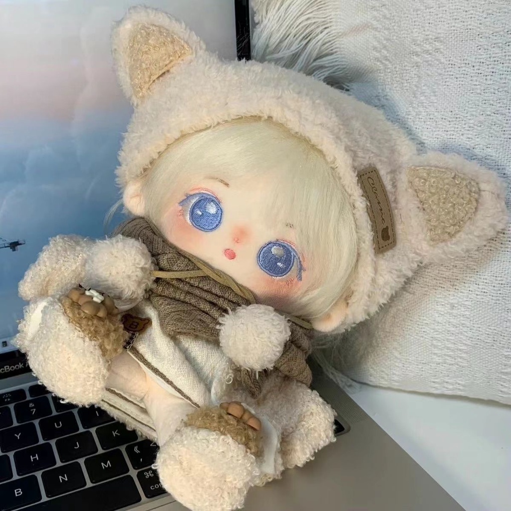 Snow-free cotton doll 20cm high-value plush toy couple girlfriend birthday season graduation season gift snow-free cotton doll 20cm high-value plush toy couple girlfriend birthday season gift 8.16