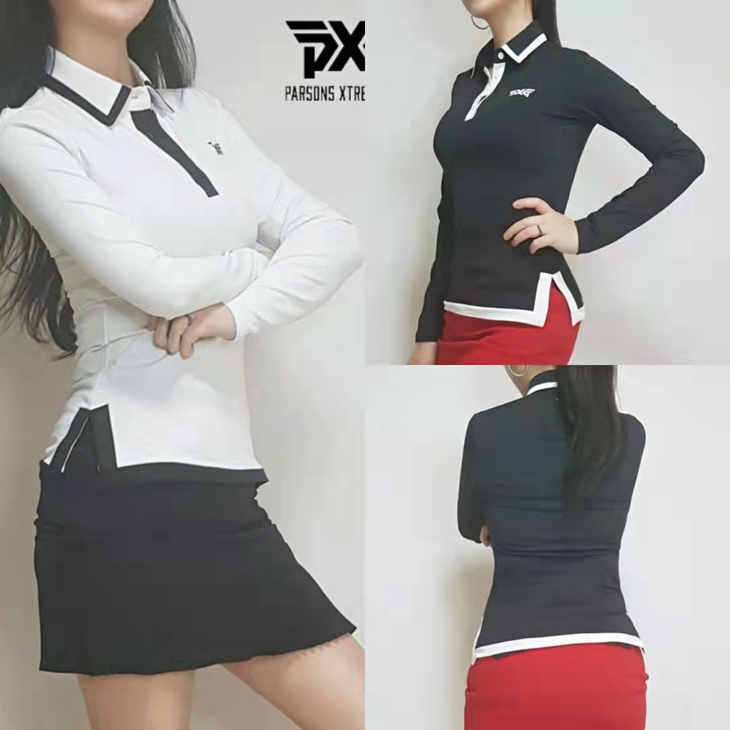【PXG】Áo Thun Nữ Tay Dài Thoáng Khí Nhanh Khô Phong Cách Hàn Quốc Mới