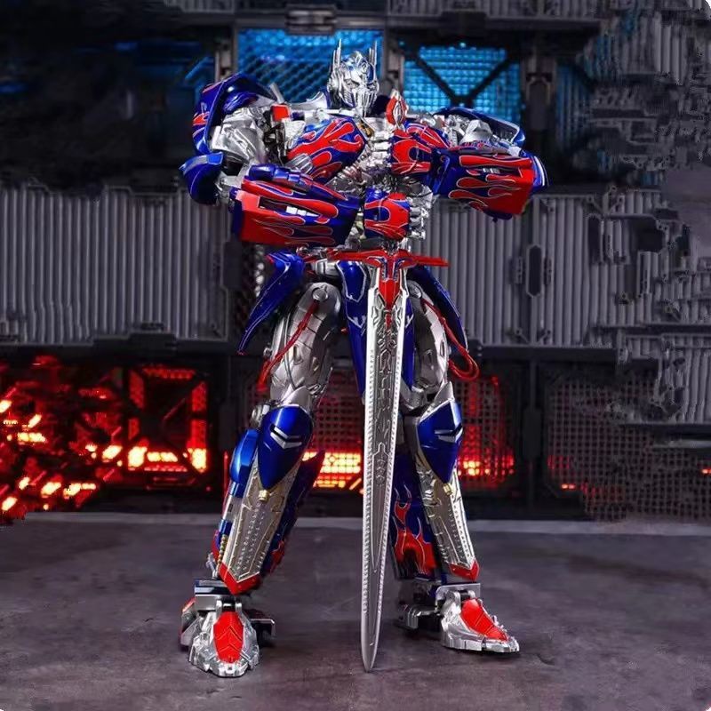 Đen Mô Hình Khủng Long Biến Hình Trong Phim Chúa Tể Những Người Bạn Optimus Prime