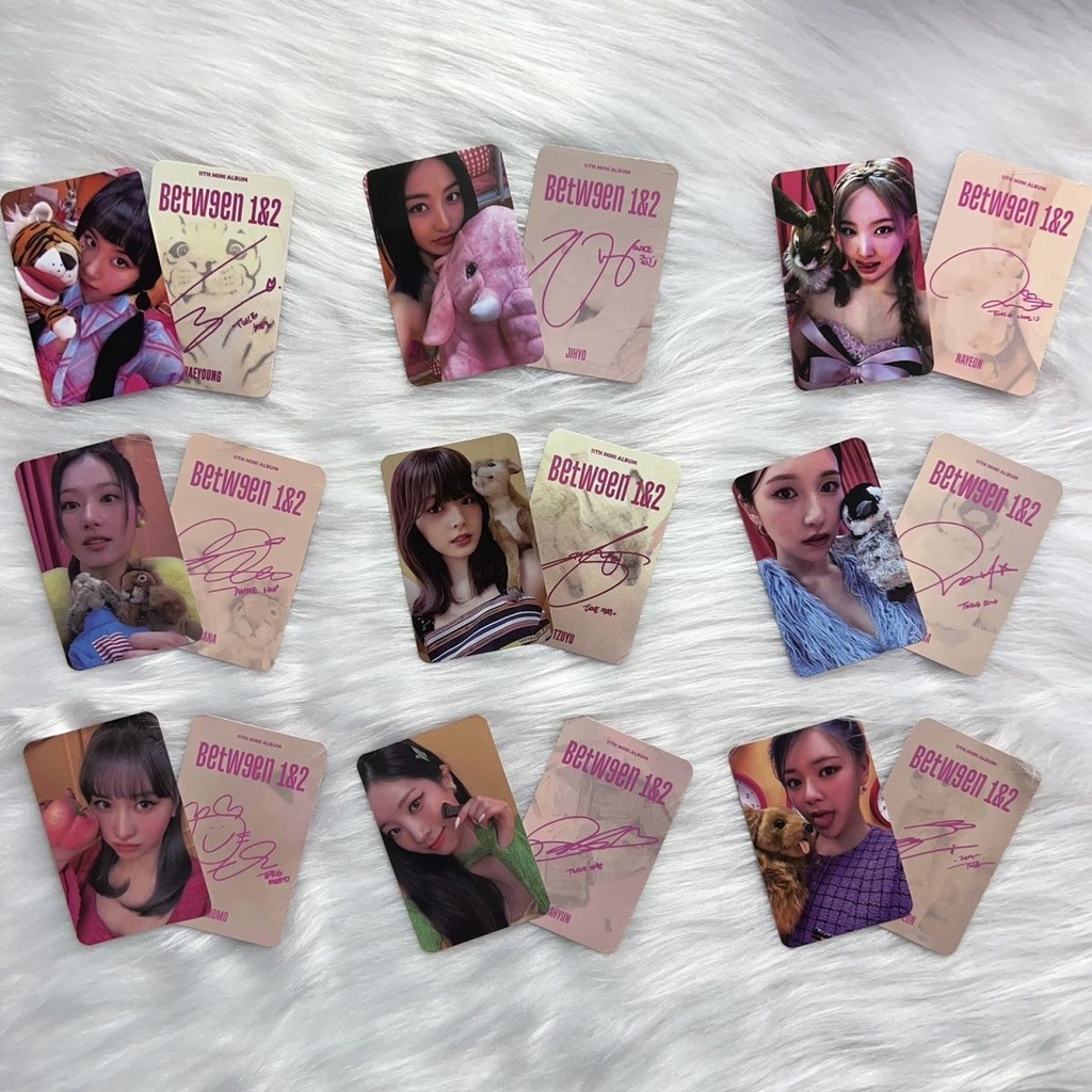 Hai Lần Từ 1 & 2 11 Thẻ Nhỏ Hai Lần Từ 1 & 2 mini 11 album zhou ziyu lin na4.12zpt