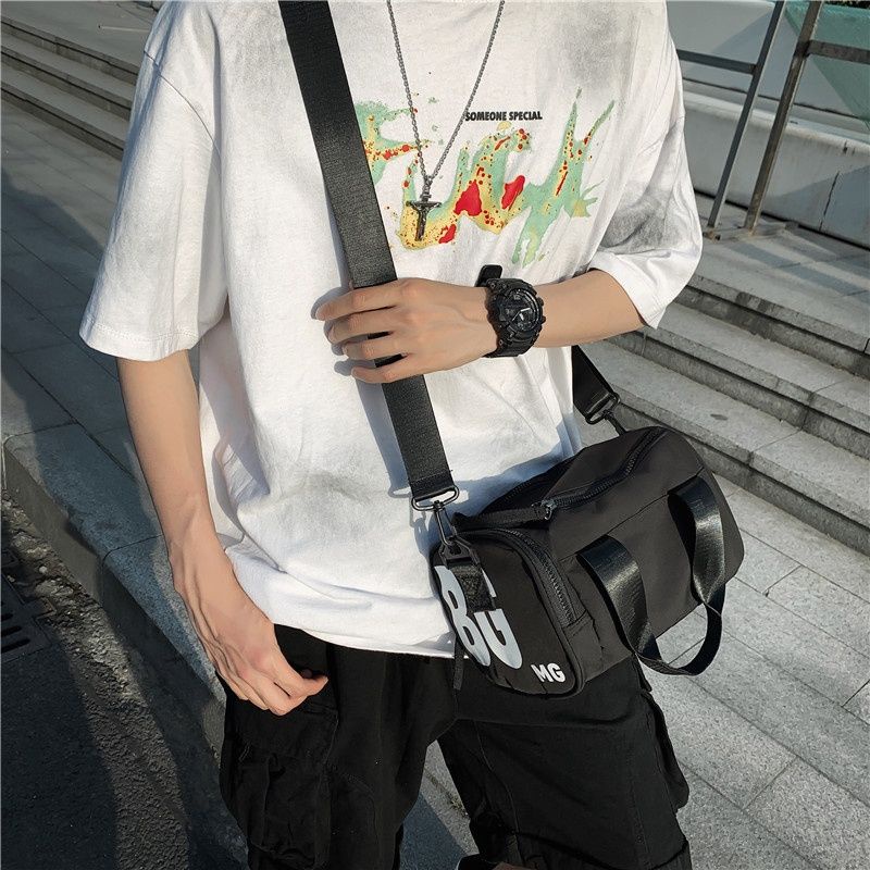 Túi Đeo Chéo Thể Thao Phong Cách Đường Phố Nhật Bản Dành Cho Nam Nữ