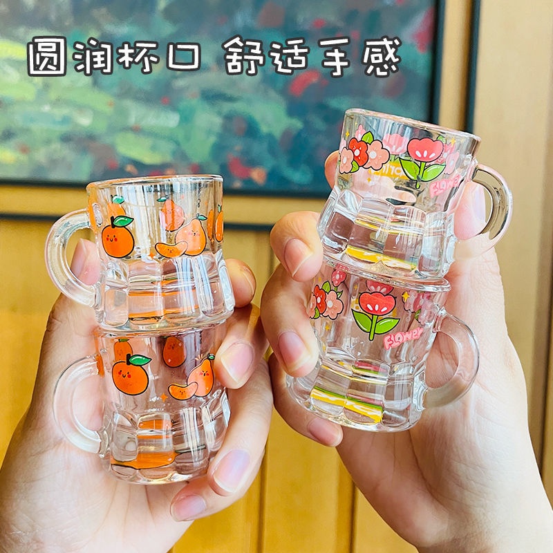Bộ Ly Thủy Tinh Uống Rượu Thiết Kế Nhỏ Gọn Thời Trang Trẻ Trung Kính