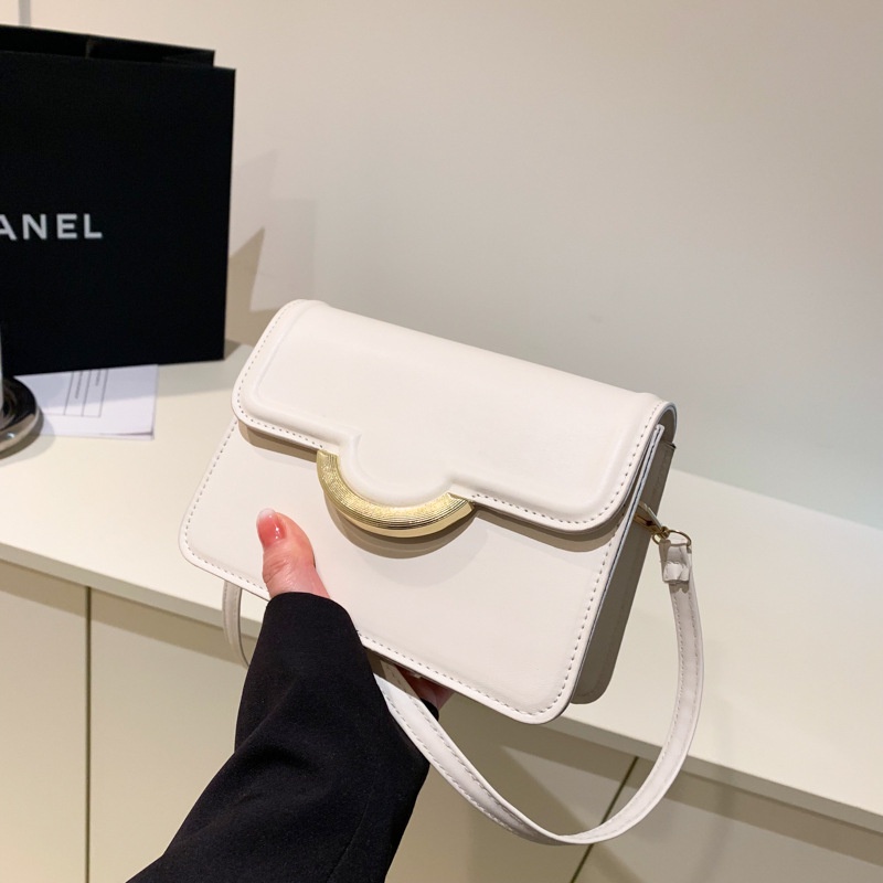 Túi Đeo Chéo Mini Màu Trơn Thời Trang Mùa Xuân 2023 Dành Cho Nữ