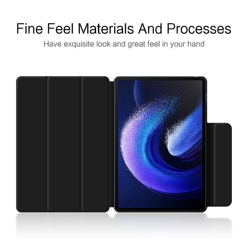 Bao Da PU Máy Tính Bảng Nắp Gập Nam Châm Kiêm Giá Đỡ Cho Xiaomi Mi Pad 6 Pro 11 inch Xiaomi Pad 6 Mi Pad 6 Pro 11 "2023