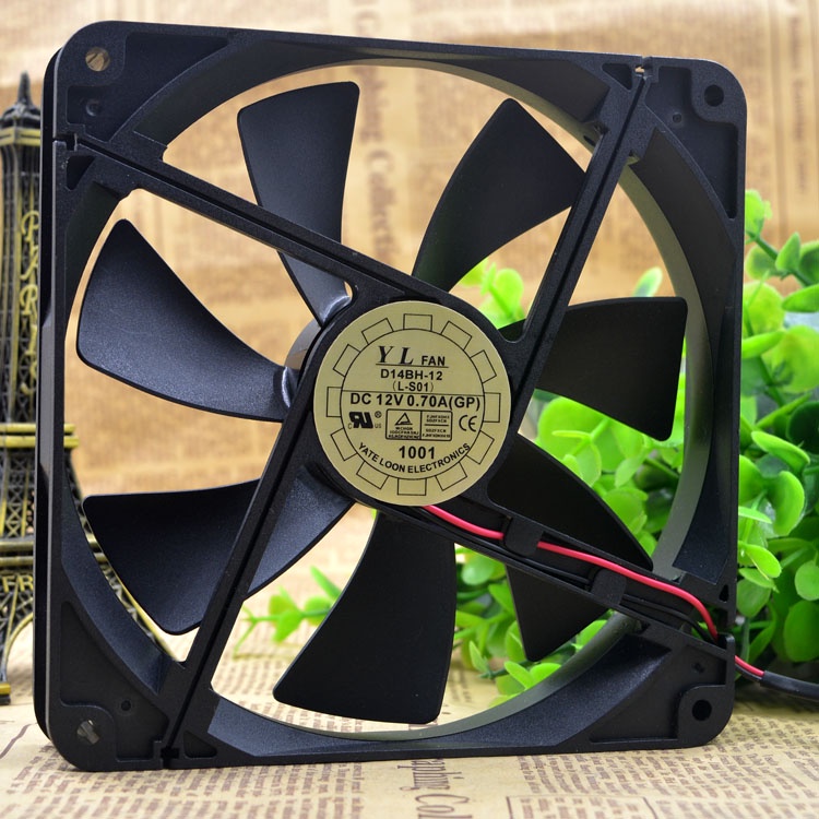 Quạt Tản Nhiệt y.l.fan y.fan y.l.fan / blessing 14cm 14025 D14B-12 Yên Tĩnh