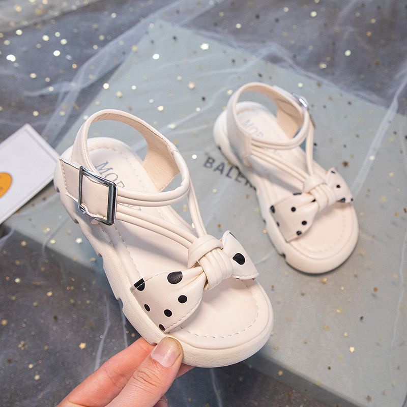 Giày Sandal Đế Mềm Phong Cách Công Chúa Thời Trang Đi Biển 2023 Cho Bé Gái