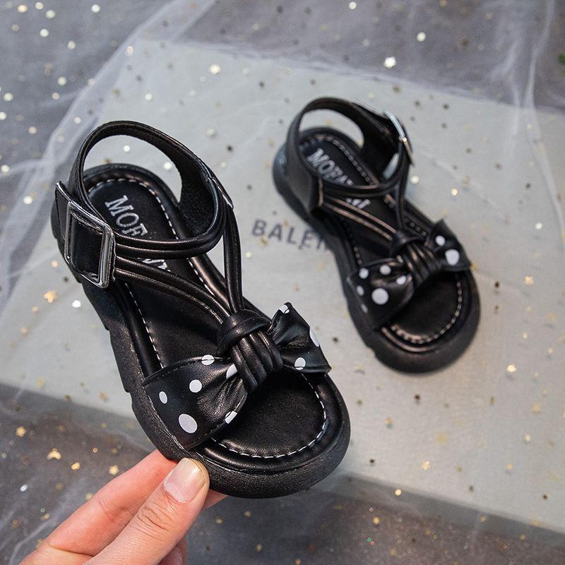 Giày Sandal Đế Mềm Phong Cách Công Chúa Thời Trang Đi Biển 2023 Cho Bé Gái