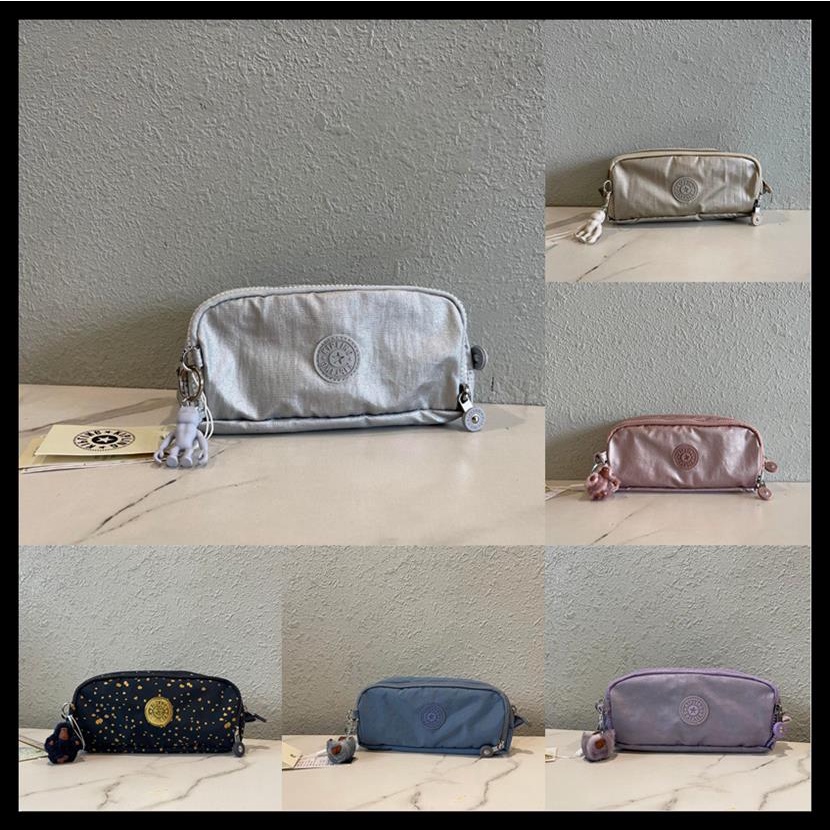 Kipling Túi Đựng Bút / Đồ Trang Điểm Đa Năng Có 3 Màu Khác Nhau 13564