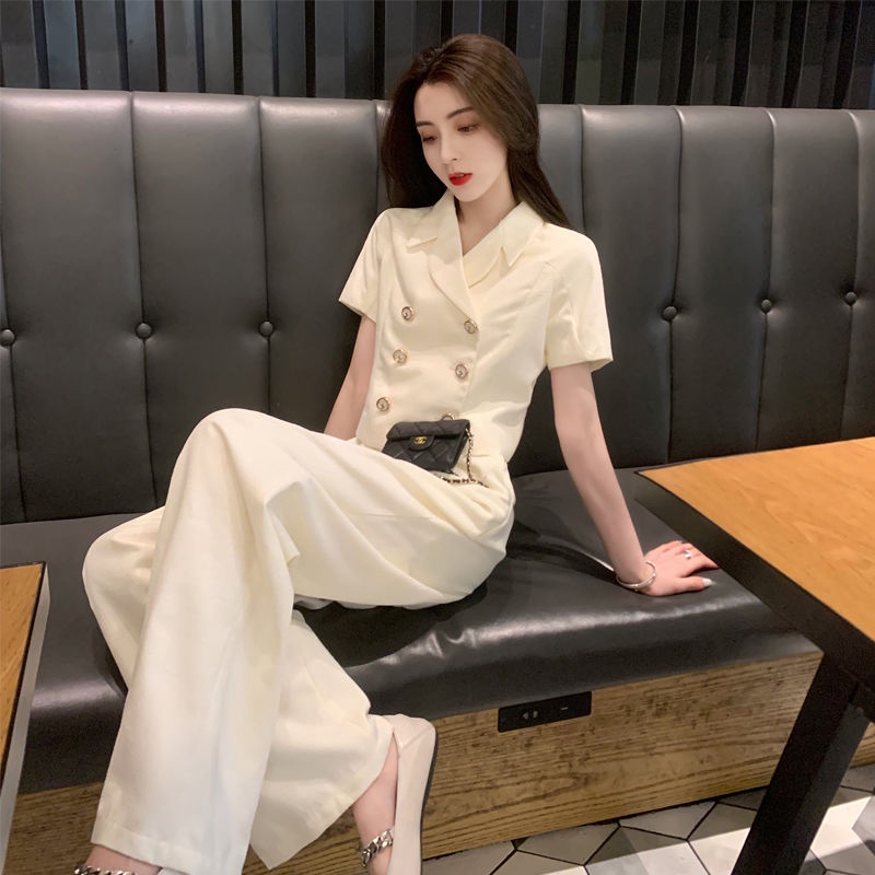 Hàng Mới Về Set Đồ Hai Mảnh Áo Khoác Nhẹ Phong Cách Mới Đơn Giản Chất Lượng Cao Cho Nữ