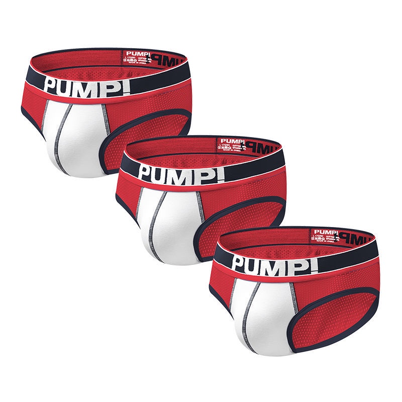 Quần Lót Thể Thao Lưng Thấp Phối Lưới Thoáng Khí Quyến Rũ Thời Trang Mùa Hè Cho Nam [20% Off]