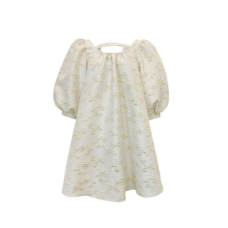 Đầm Công Chúa Dáng Rộng Tay Phồng Phong Cách Thời Trang Mới Mùa Hè Cho Nữ