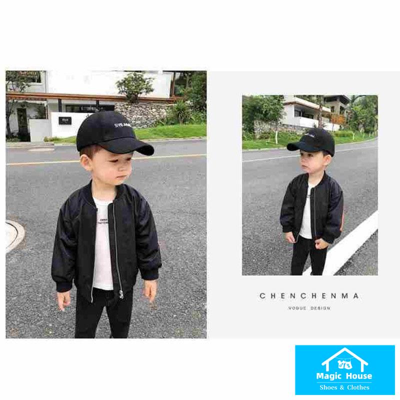 Áo Khoác Bóng Chày Phong Cách Mới 2023 Cho Bé Trai 1-7 Tuổi