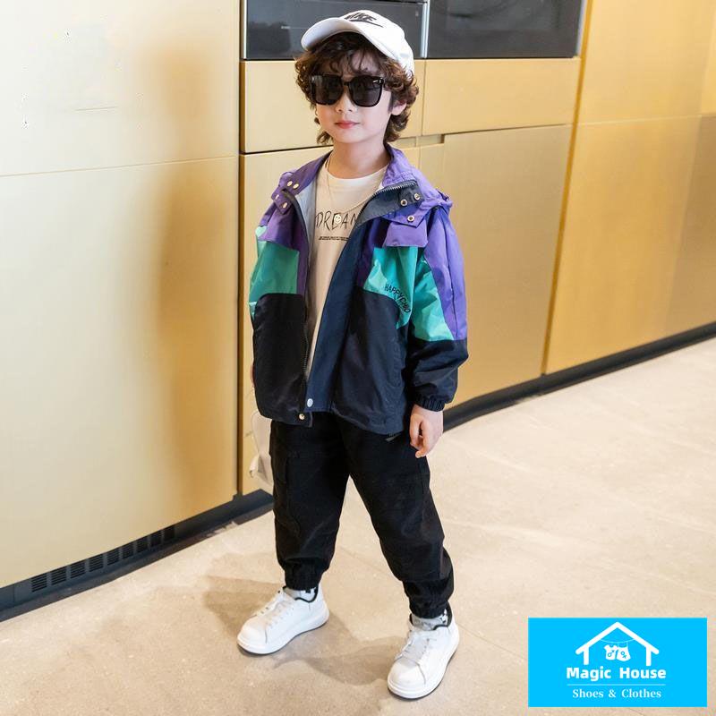 Áo Khoác Phong Cách Mới 2023 Cho Bé Trai