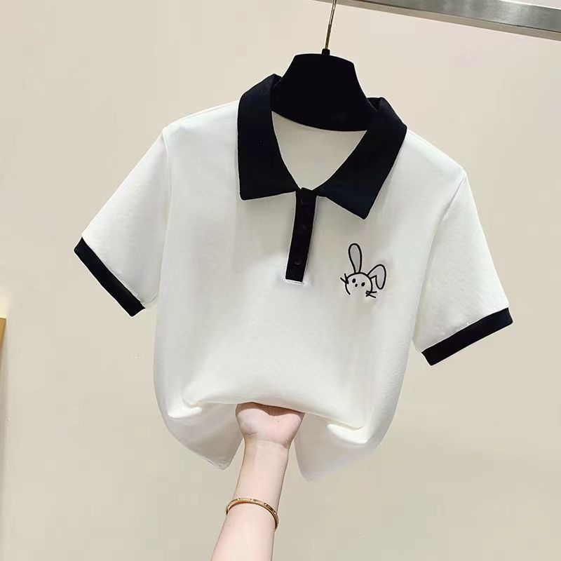 Hàng Mới Về Áo Thun POLO Ngắn Tay Phong Cách Mới 2023 Cho Bé Gái