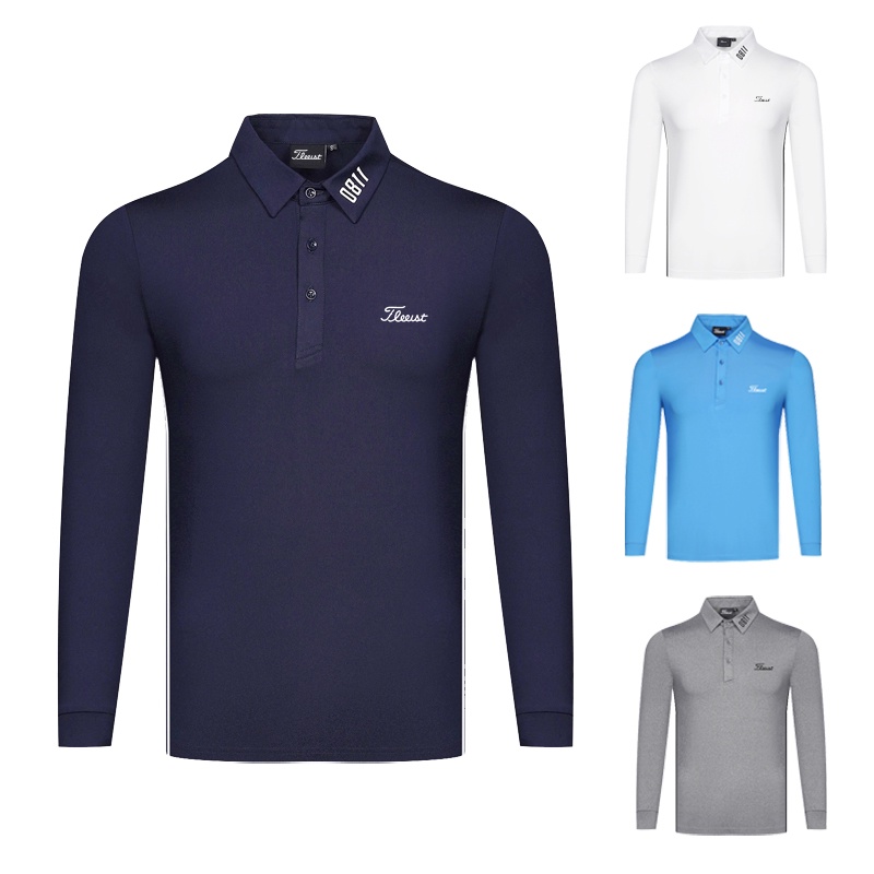 Áo Thun Thể Thao Đánh Golf Dài Tay Nhanh Khô Thoáng Khí Phong Cách Mới Mùa Hè Thu Cho Nam-U