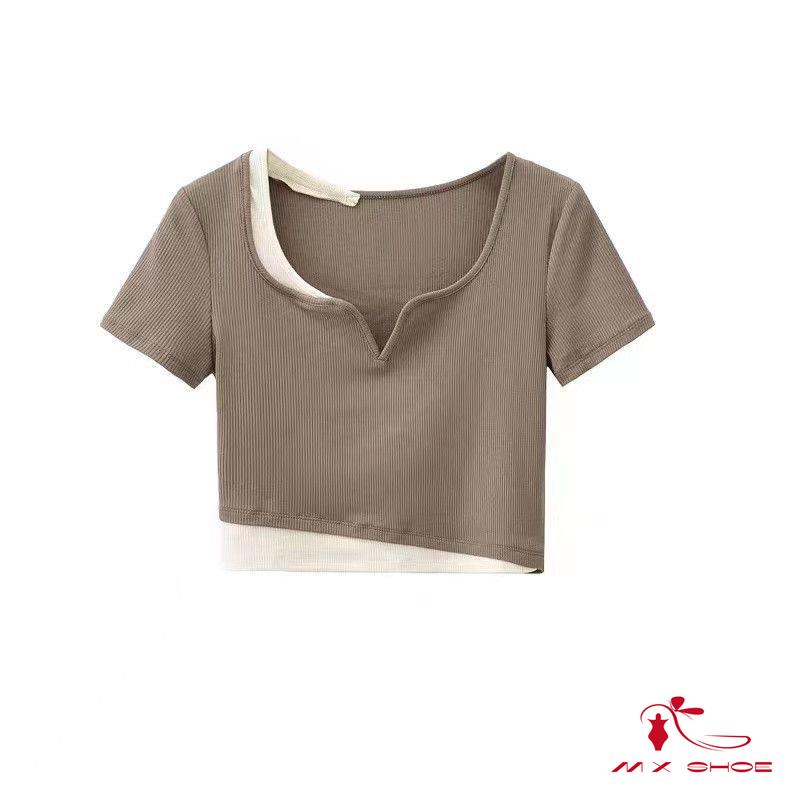 Set Áo Thun Tay Ngắn Và Quần Dài Thời Trang Mùa Hè 2023 Cho Nữ