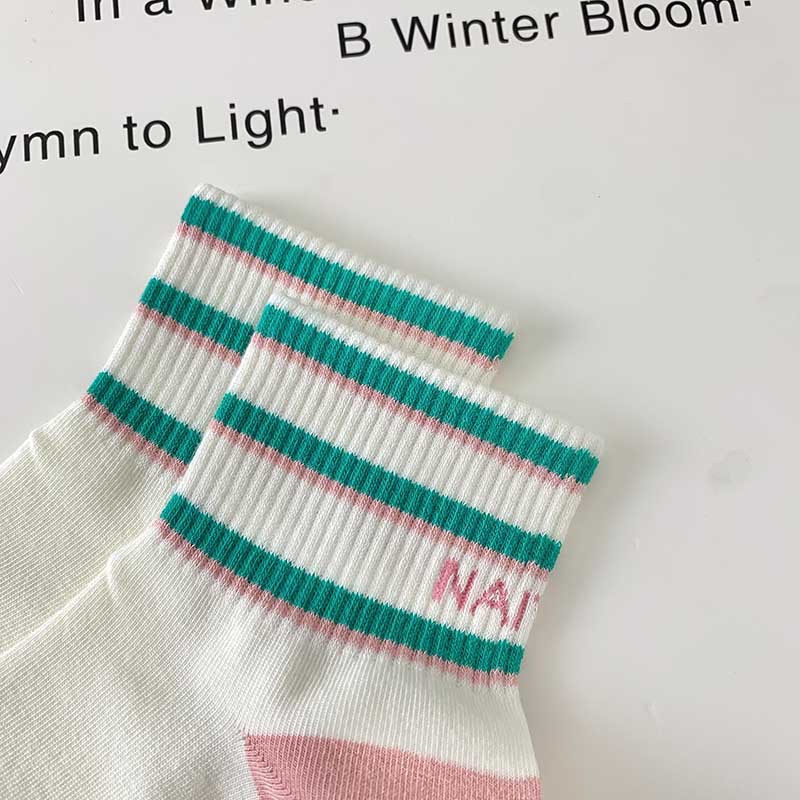 Vớ Sọc Xanh Kafu D255 Preppy