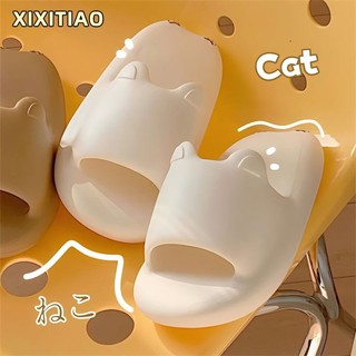 Dép đế mềm chống trượt hình mèo con dễ thương