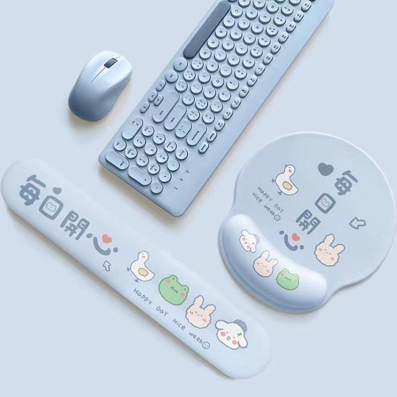 Bộ Áo Liền Quần Hai Mảnh Kèm Băng Đeo Cổ Tay Và Bàn Phím Dễ Thương pa4.19