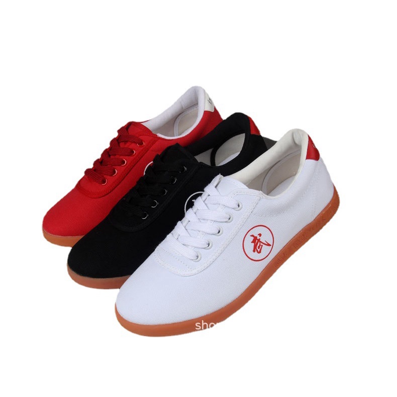 1 Đôi Giày Vải Canvas Cotton Ba Màu Có Sẵn A2 Dùng Để Luyện Tập Võ Thuật Thái Cực Quyền