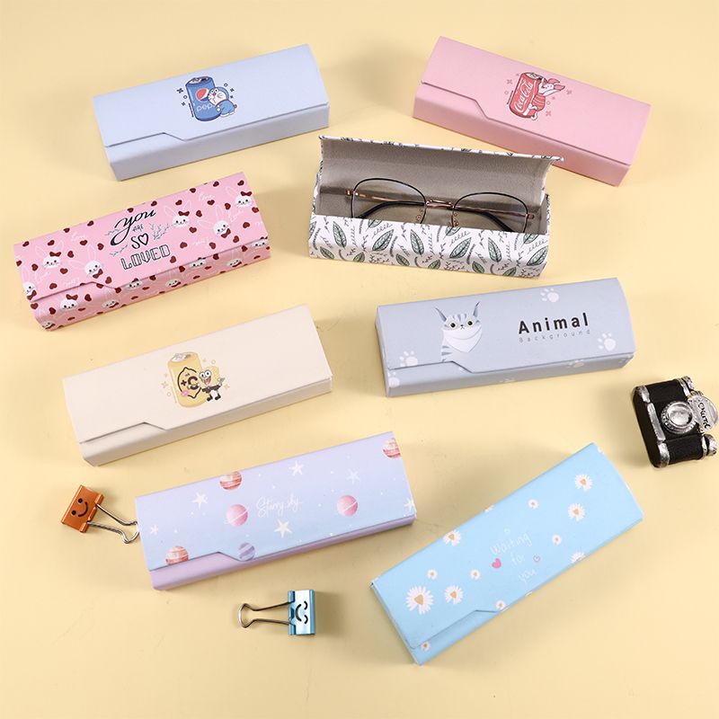 Hộp Đựng Mắt Kính Chống Áp Lực Kiểu Dáng Đơn Giản Phong Cách Hàn Quốc