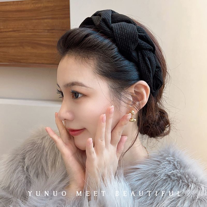 Băng Đô Rửa Mặt Bằng Bọt Biển Chống Trượt Thời Trang Thu Đông