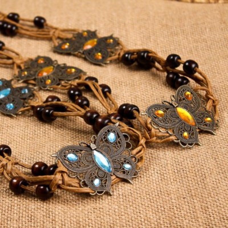 Dây Thắt Lưng Dây Xích Phong Cách Bohemian Thời Trang Cho Nữ