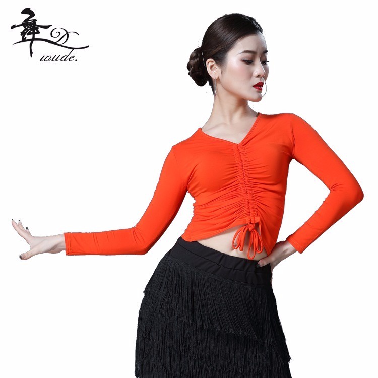Đầm Khiêu Vũ Latin Dài Tay Thời Trang Dành Cho Nữ 4.30
